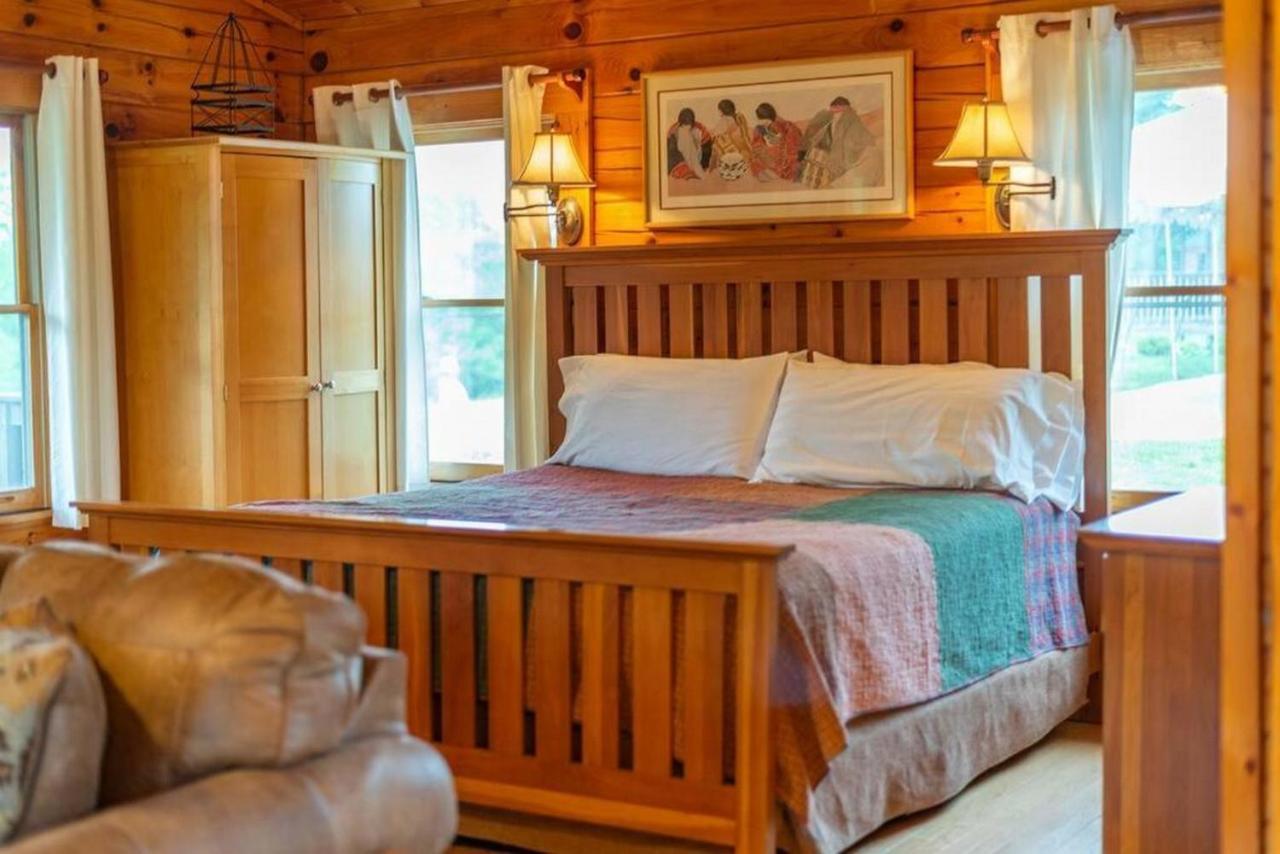 Log Cabin Stunning Mountain Views On 12 Acres Candler Εξωτερικό φωτογραφία